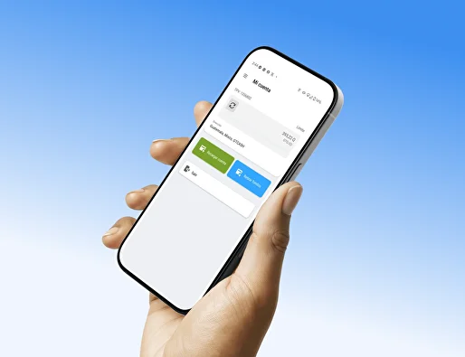 Application MobCash agent 1xBet — interface Android